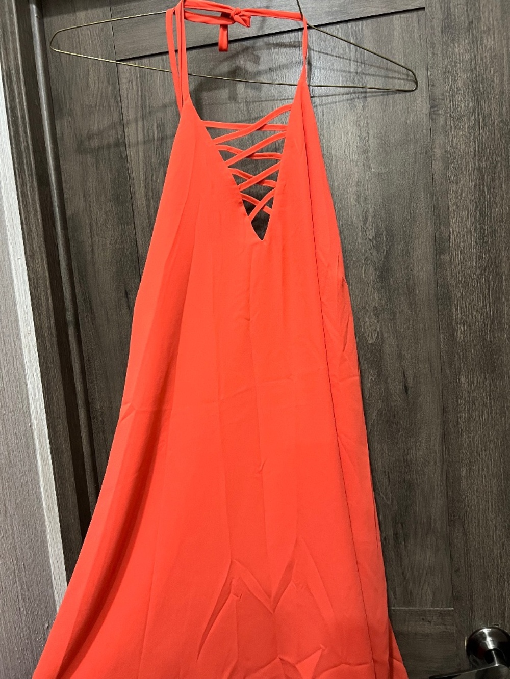 Venus Sleeveless Halter Dress